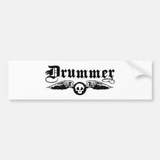 Drummer Autoaufkleber