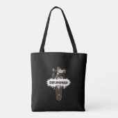 Drummer Bass Drum Kick Pedal Drumming Schlagzeug Tasche (Rückseite)