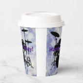 Drummer Birthday Paper Cups HAMbWG Pappbecher (Links)