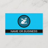 DRUMMER-Blasen Visitenkarte (Rückseite)