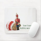 Drummer Boy and Christmas Ball Mousepad (Mit Mouse)