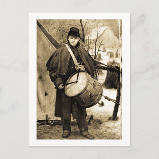 Drummer Boy Postkarte (Vorderseite)