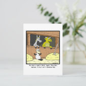 Drummer Boy Postkarte (Stehend Vorderseite)