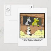 Drummer Boy Postkarte (Vorne/Hinten)