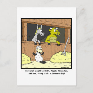 Drummer Boy Postkarte