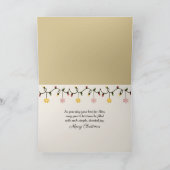 Drummer Boy spielt sein Trommelchen für Baby in Ge Karte (Innenseite)