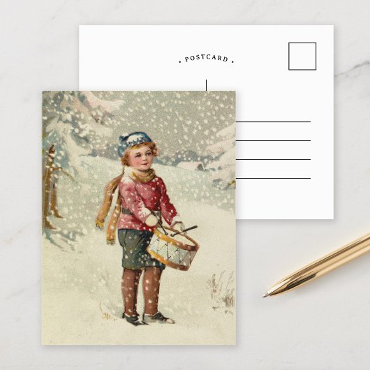 Drummer Boy | Weihnachten Postkarte