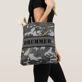 DRUMMER Camouflage Drumsticks Rocker Drum Drumming Tasche (Von Nahem)