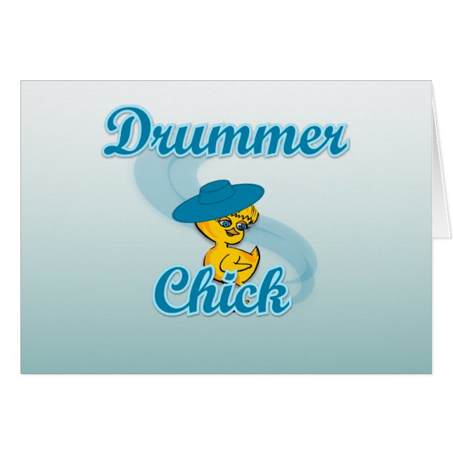 Drummer Chick #3 (Vorderseite (Horizontal))