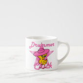 Drummer Chick #8 Espressotasse (Rechts)