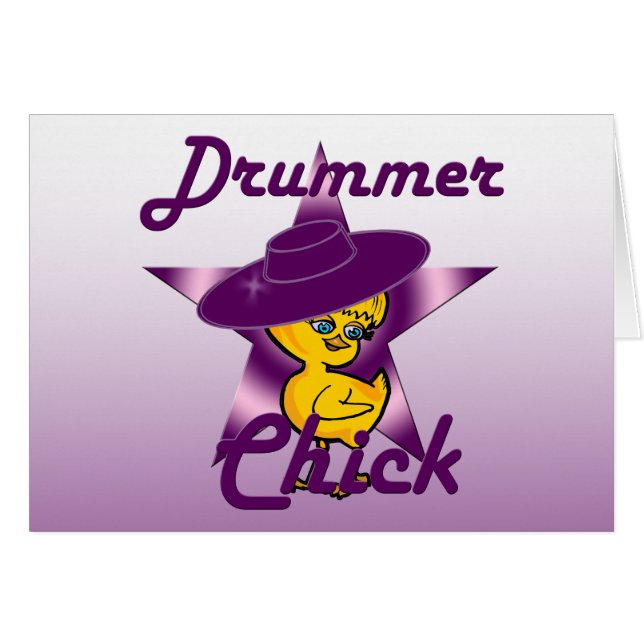 Drummer Chick #9 (Vorderseite (Horizontal))
