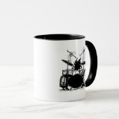 Drummer Coffee Tasse (VorderseiteRechts)