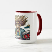 Drummer Combo-Tasse Tasse (VorderseiteRechts)