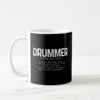 Drummer Definition Trommler Drummer Drummer Kaffeetasse