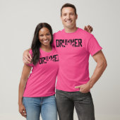 Drummer Drum Set Tshirt Drumline T-Shirt Drumstick (Unisex)