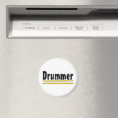 Drummer Drum Sticks Magnet (In Situ (Geschirrspüler))
