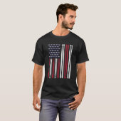 Drummer Drum Sticks T-Shirt (Vorne ganz)