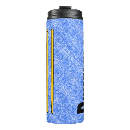 Drummer Drum Sticks Thermosbecher (Vorderseite)