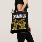 Drummer Drummer Musician Drumsticks Tasche (Von Nahem)