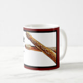 Drummer Drumstick Paradiddle RLRR Snare Drumming Kaffeetasse (VorderseiteRechts)