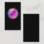 Drummer Drumsticks Drum Rock Band Musiker Visitenkarte (Vorne/Hinten)