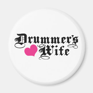 Drummer-Ehefrau Magnet