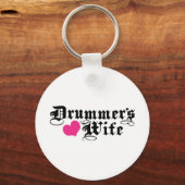 Drummer-Ehefrau Schlüsselanhänger (Vorderseite)