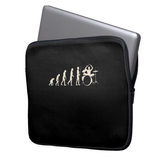 Drummer Evolution Laptopschutzhülle (Vorderseite Links)