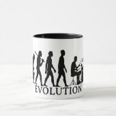 Drummer Evolution Mug Tasse (Zentrum)