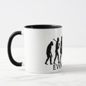 Drummer Evolution Mug Tasse (Links)
