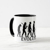 Drummer Evolution Mug Tasse (Vorderseite Links)