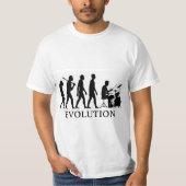 Drummer Evolution T-Shirt (Vorderseite)