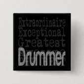 Drummer Extraordinaire Button (Vorderseite)