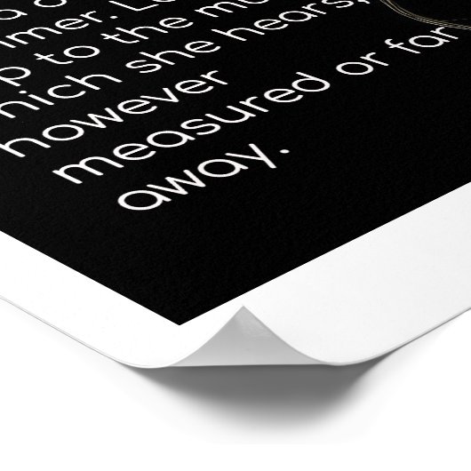 Drummer-Frauenquote Poster (Ecke)