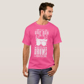 Drummer Funny Drum Kit T-Shirt (Vorne ganz)