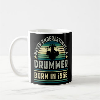 Drummer geboren 1956 70. Geburtstagsabbau Kaffeetasse