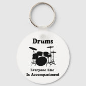 Drummer-Geschenk Schlüsselanhänger (Vorderseite)
