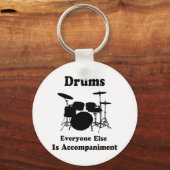 Drummer-Geschenk Schlüsselanhänger (Vorderseite)