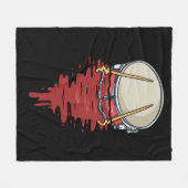 Drummer Geschenke Männer Drumming Geschenke Schlag Fleecedecke (Vorderseite (Horizontal))