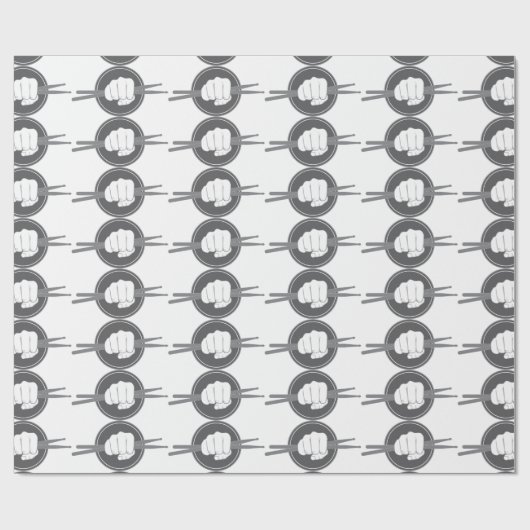 Drummer Geschenkpapier (Flach)