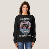 Drummer girl  1 sweatshirt (Vorne ganz)