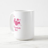 Drummer Girl | Drums Drummer Gift Kaffeetasse (Vorderseite Links)