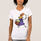 Drummer Girl T-Shirt (Vorderseite)