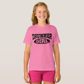 Drummer Girl T-Shirt (Vorne ganz)