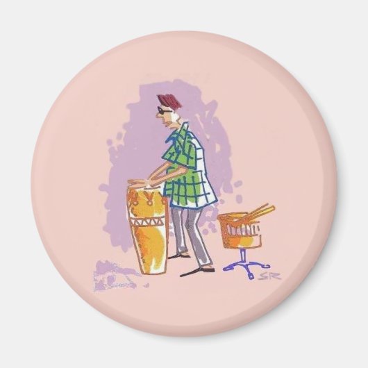 Drummer-I-Magnet Magnet (Vorne)