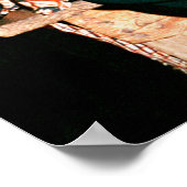 Drummer in Banjul, Gambia, Westafrika Poster (Ecke)