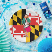 Drummer in Maryland Pappteller (Party)
