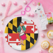 Drummer in Maryland Pappteller (Party)