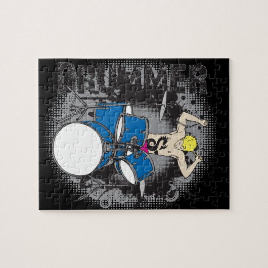 Drummer Jigsaw Puzzle (Horizontal)