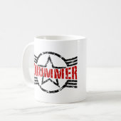 Drummer Kaffeetasse (Vorderseite Links)